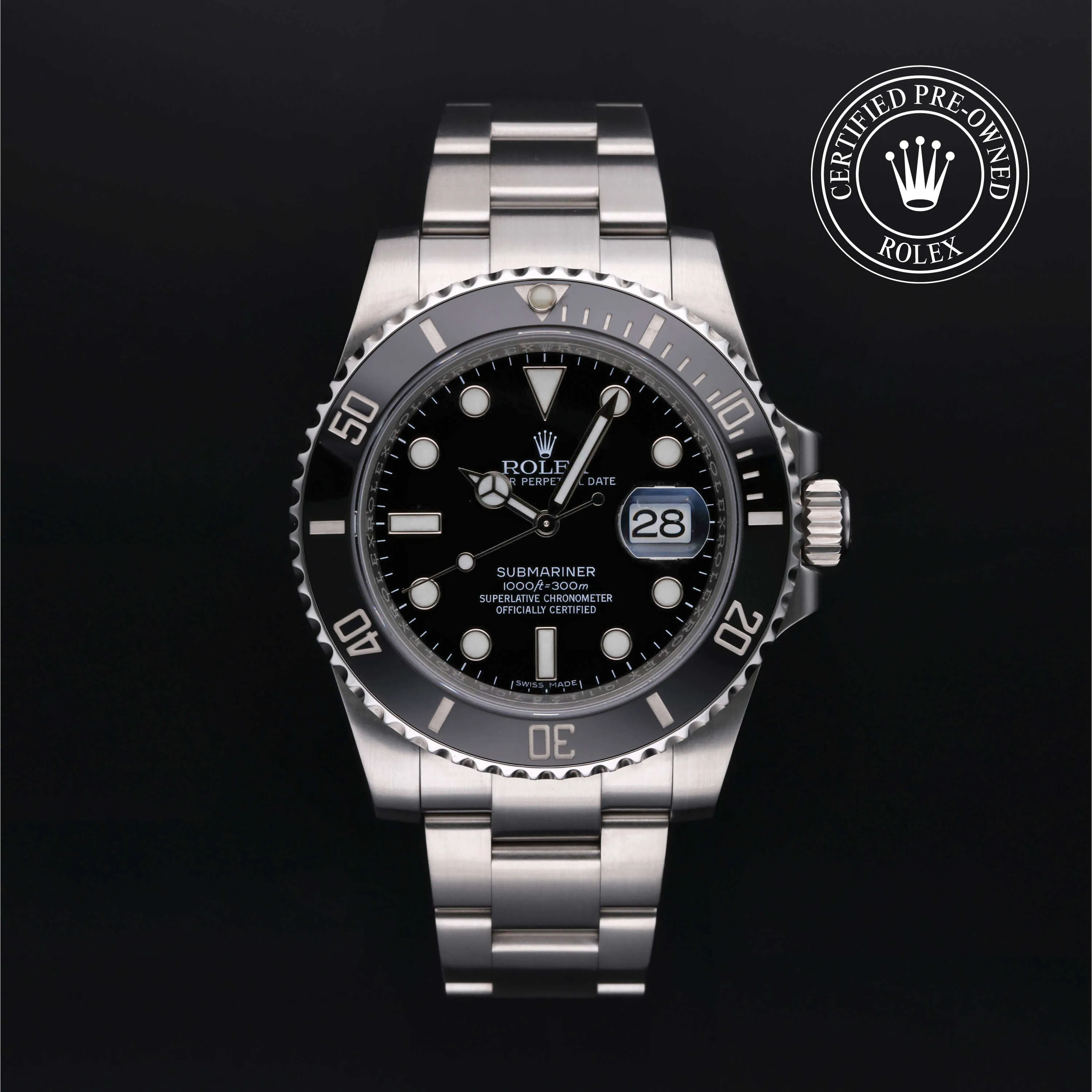 Rolex Submariner 116610LN 40mm Stainless steel Black