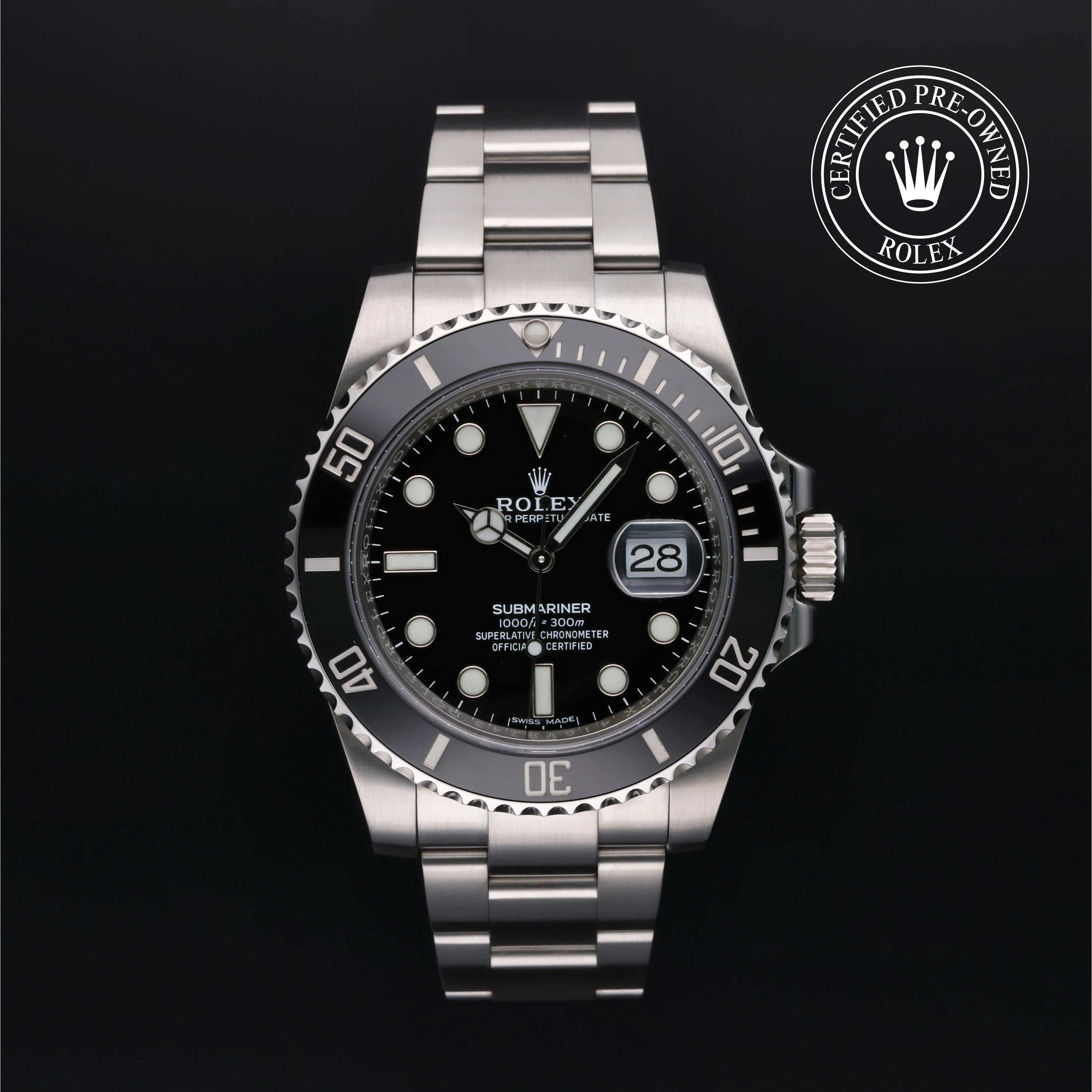 Rolex Submariner 116610LN 40mm Stainless steel Black