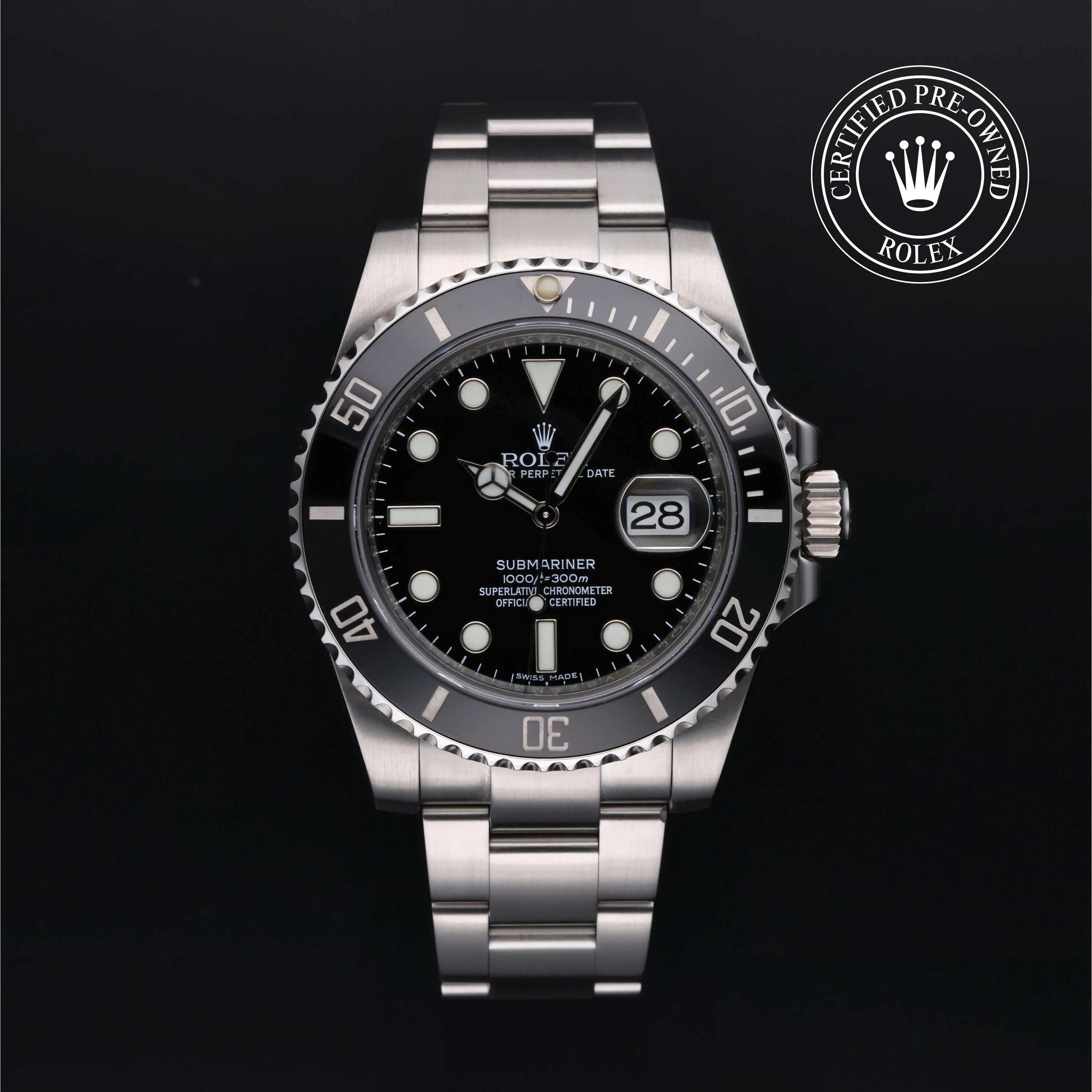 Rolex Submariner 116610LN 40mm Stainless steel Black