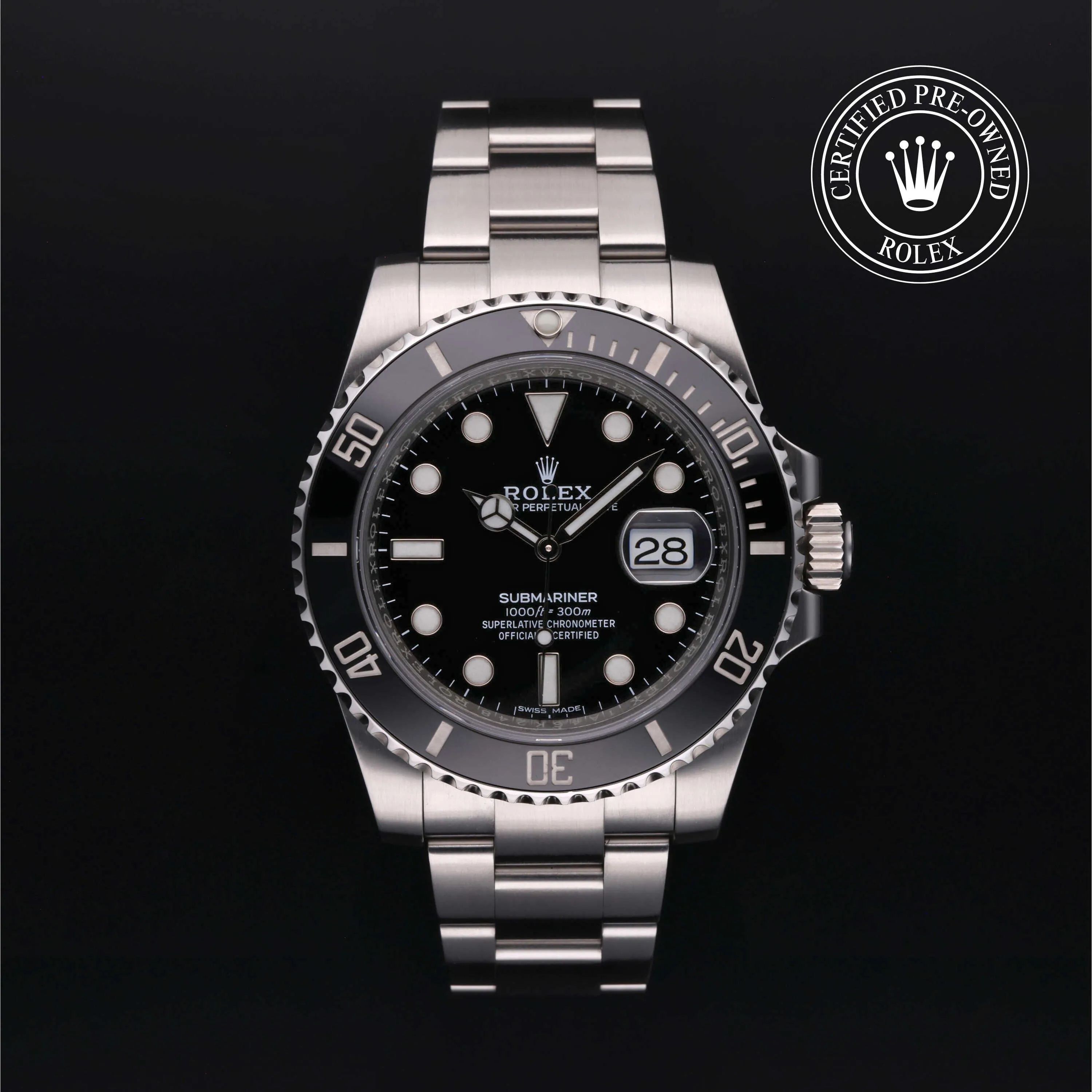 Rolex Submariner 116610LN 40mm Stainless steel Black