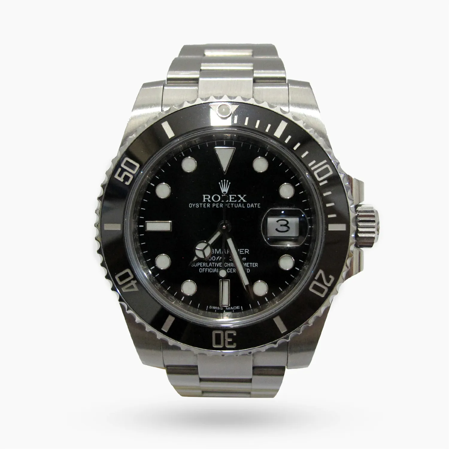 Rolex Submariner 116610LN 40mm Stainless steel Black