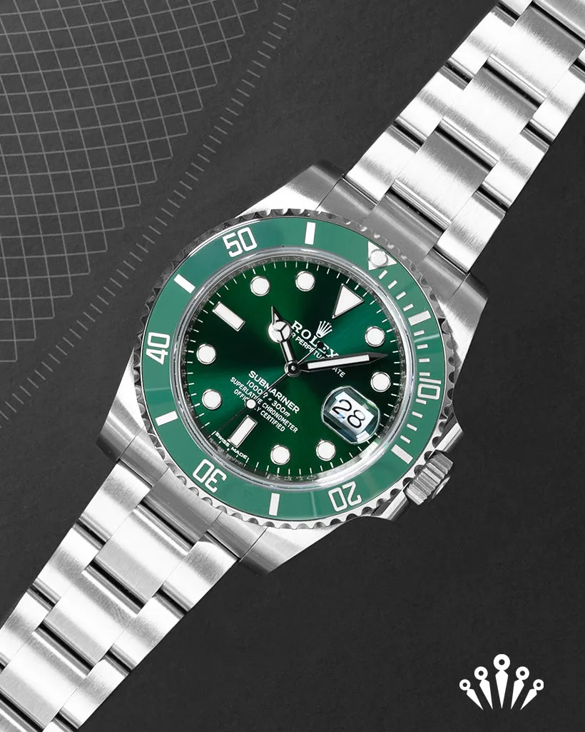 Rolex Submariner 116610LV 40mm Stainless steel Green