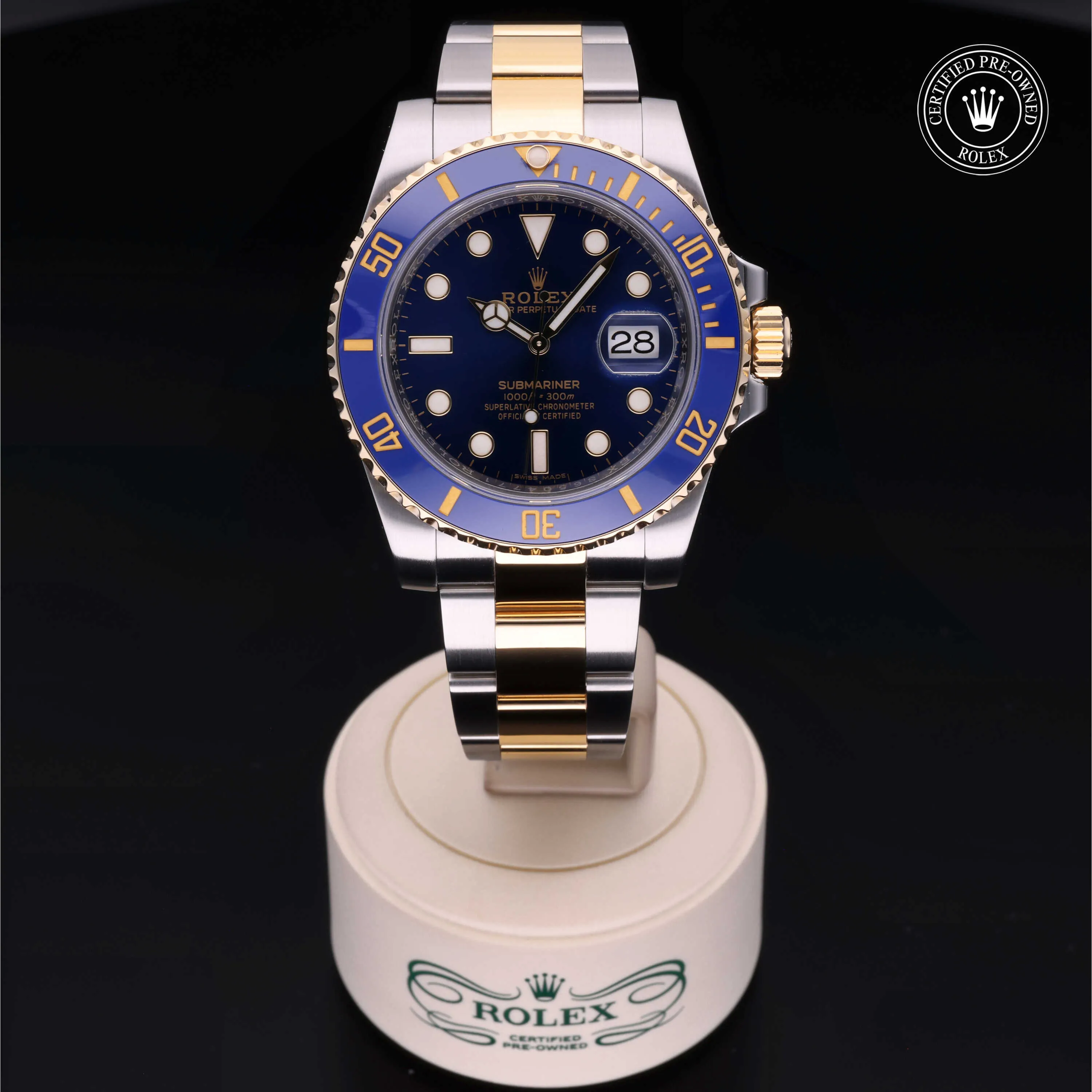 Rolex Submariner 116613LB 40mm Yellow gold and stainless steel Blue 1