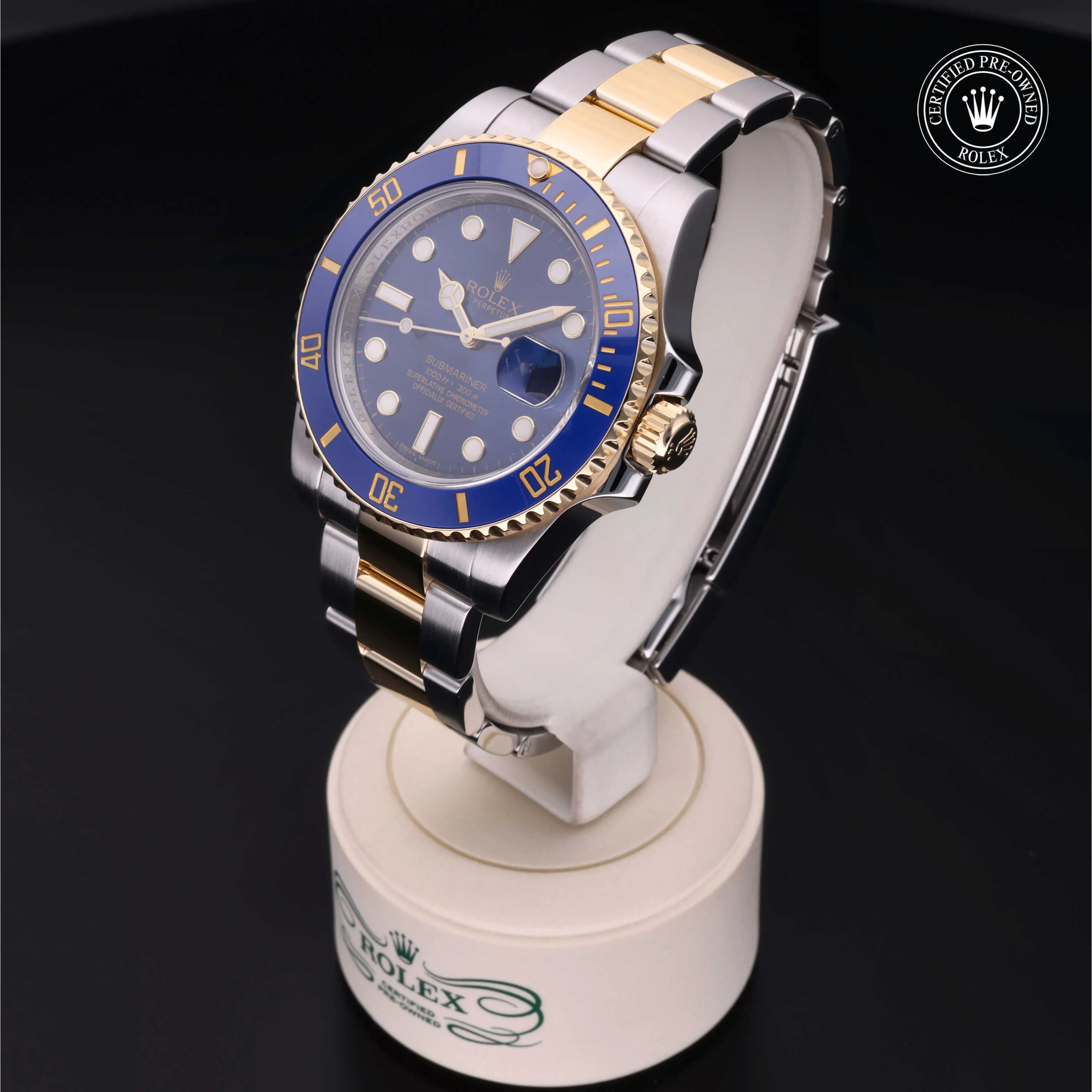 Rolex Submariner 116613LB 40mm Yellow gold and stainless steel Blue 3