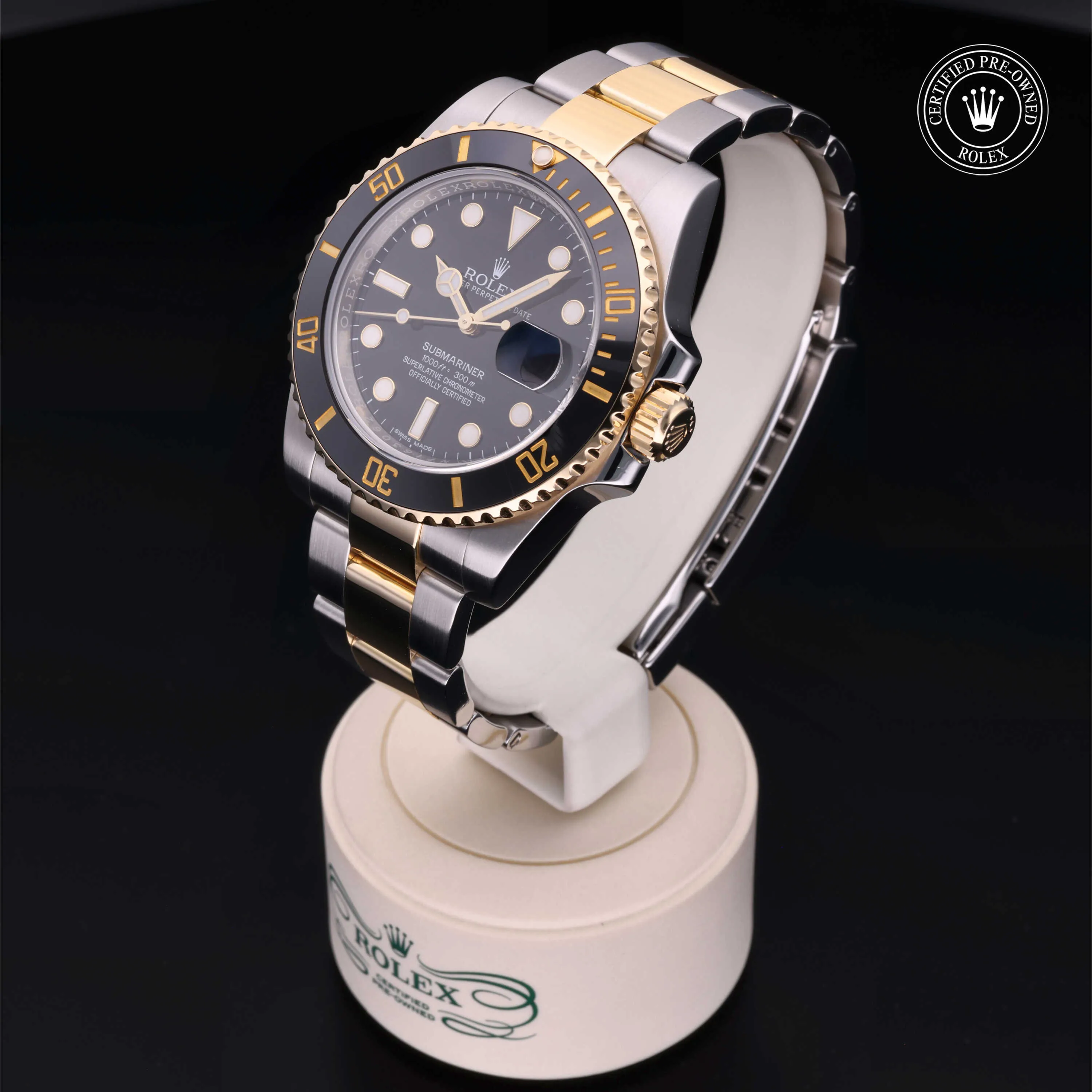 Rolex Submariner 116613LN 40mm Yellow gold and stainless steel Black 4