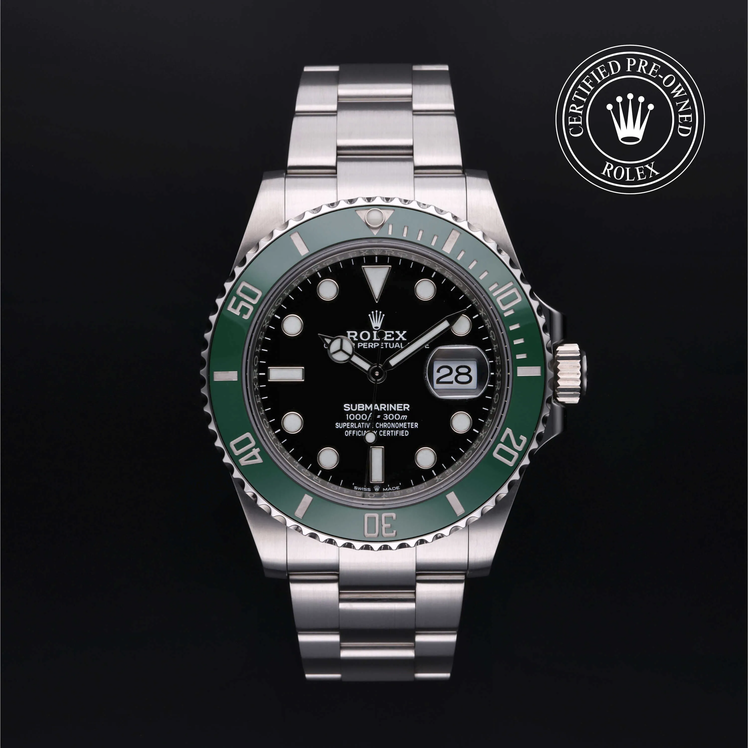 Rolex Submariner 126610LV 41mm Stainless steel Black