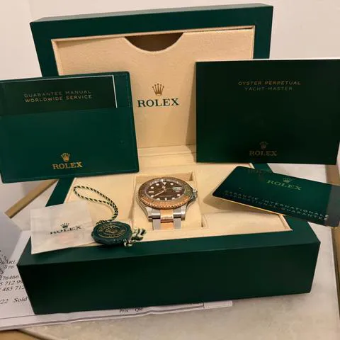 Rolex Yacht-Master 40 126621 40mm Yellow gold and Stainless steel Brown