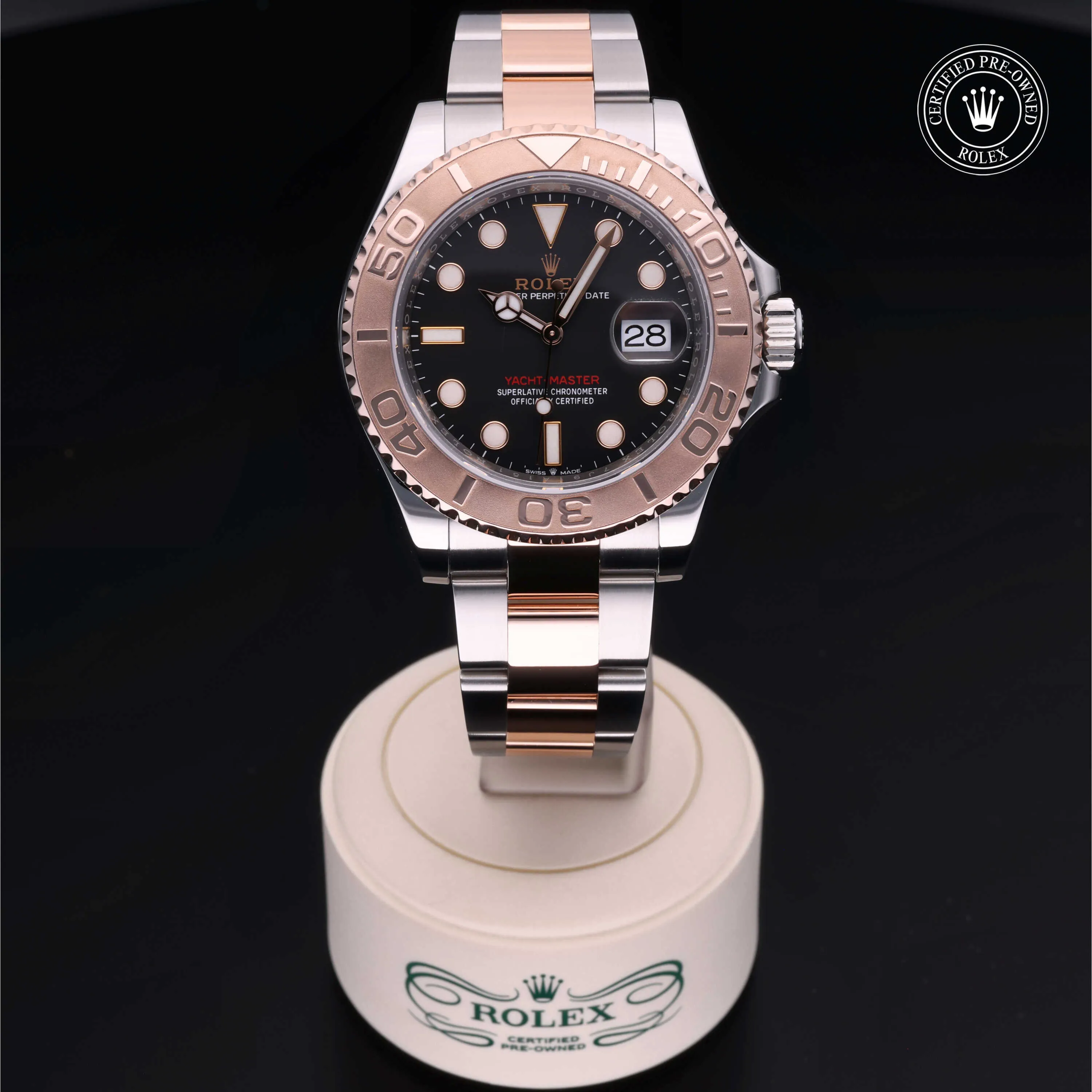 Rolex Yacht-Master 40 126621 40mm Rose gold and Stainless steel Black 1