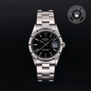 Rolex Oyster 15210-0009 Oystersteel Black