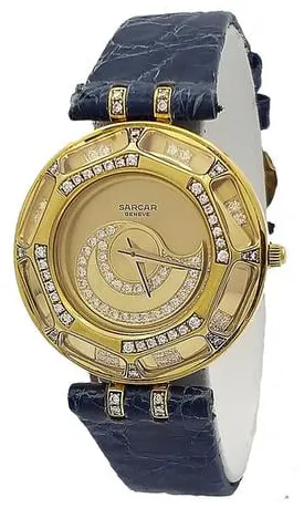 Sarcar Q5225J 27mm Yellow gold Gold