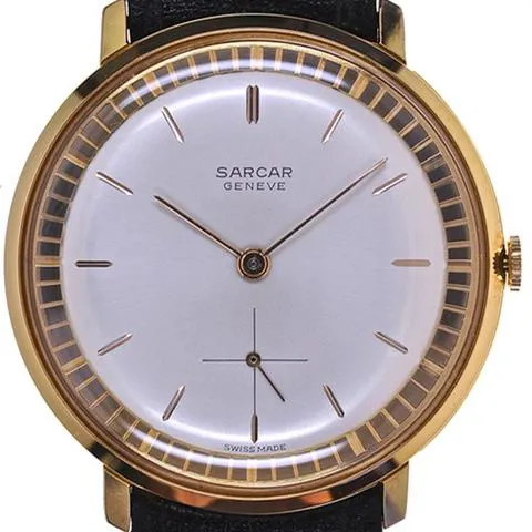 Sarcar 10-127-C 33mm Yellow gold Silver