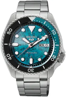 Seiko Seiko 5 SRPJ45K1 Stainless steel Blue