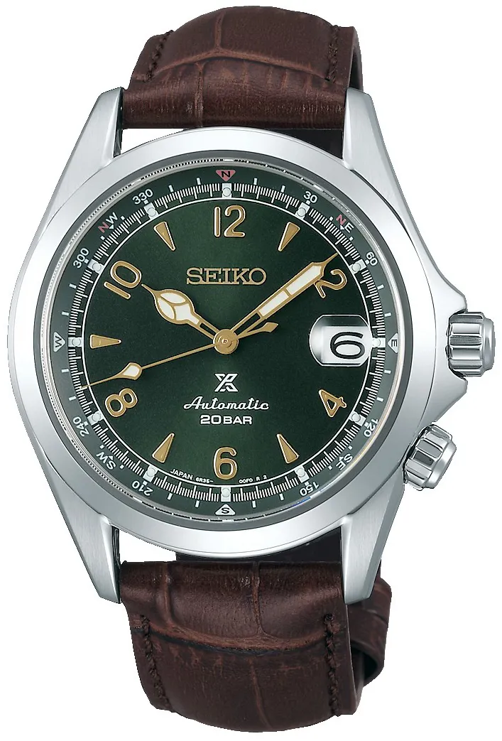 Seiko Alpinist SPB121J1 39.5mm Stainless steel Green