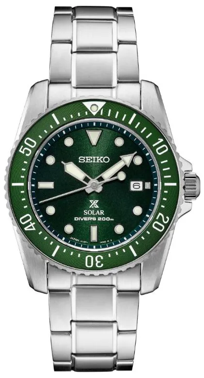 Seiko Prospex SNE583 38mm Stainless steel Green