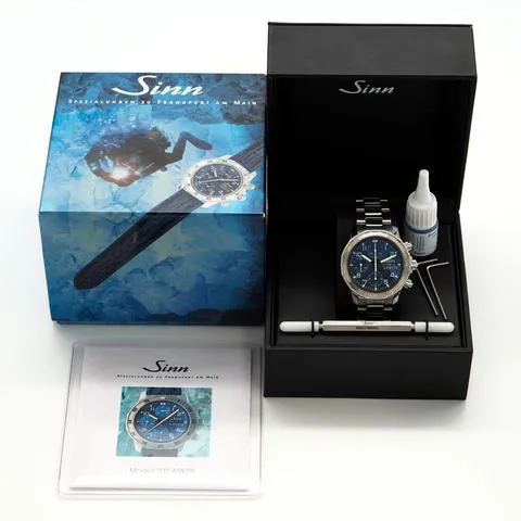 Sinn 203 203.013 41mm Stainless steel Blue 14