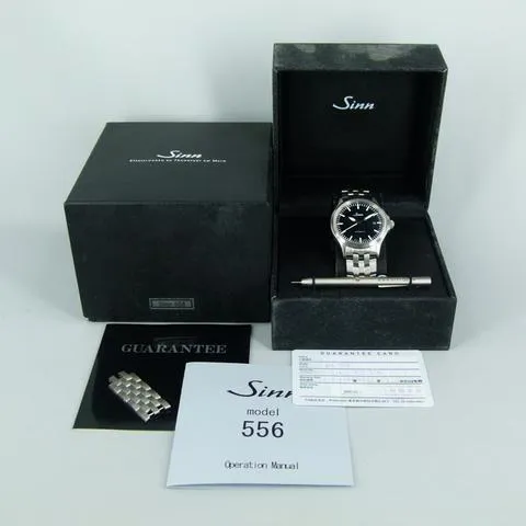 Sinn 556 556.010 38.5mm Stainless steel Black 6