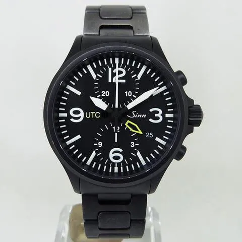 Sinn 756 / 757 756.S.UTC 40mm Stainless steel Black