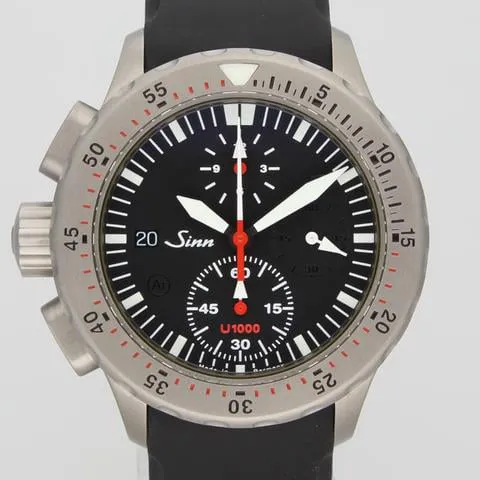 Sinn U1000 1011 44mm Stainless steel Black