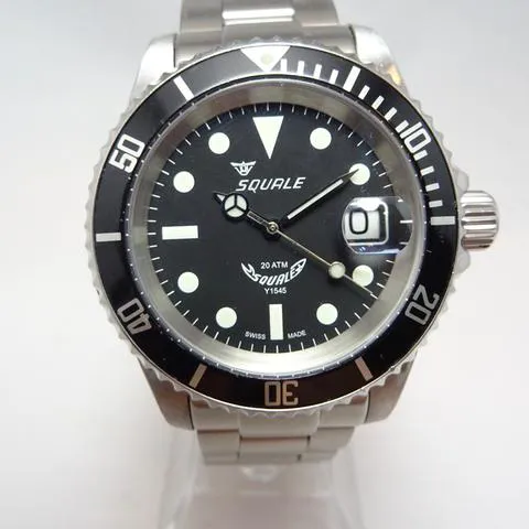 Squale Y1545 40mm Stainless steel Black