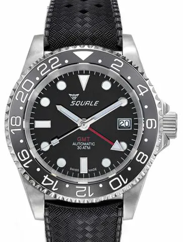 Squale 40mm Stainless steel Black