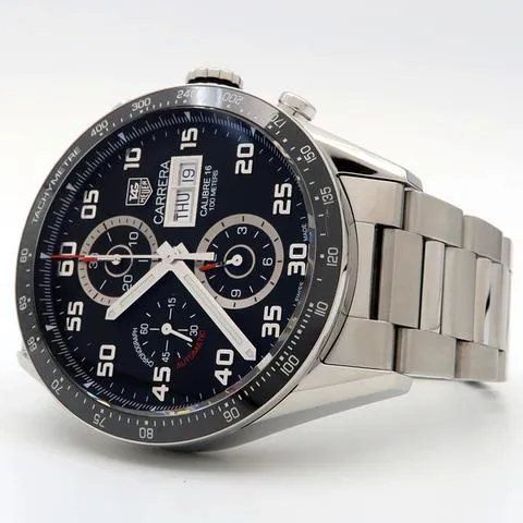 TAG Heuer Carrera CV2A1R.BA0799 43mm Stainless steel Black