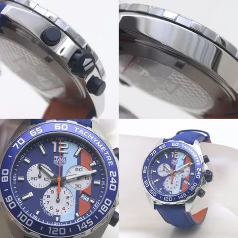 TAG Heuer Formula 1 CAZ101N.FC8243 43mm Stainless steel Blue 5