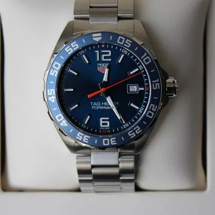 TAG Heuer Formula 1 Quartz WAZ1010.BA0842 43mm Stainless steel Blue