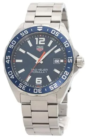 TAG Heuer Formula 1 WAZ1010 43mm Stainless steel Blue