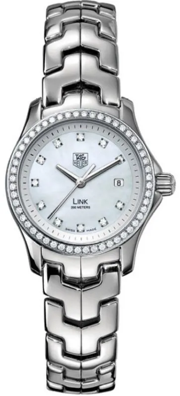 TAG Heuer Link WJF1319.BA0572 28mm Stainless steel White