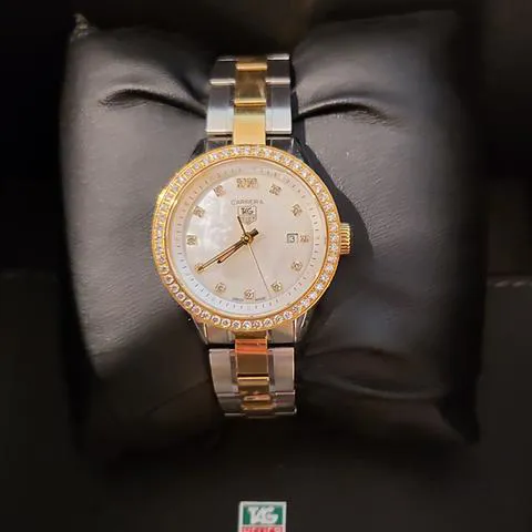 TAG Heuer Link WJF1319.BA0572 27mm Stainless steel Mother-of-pearl 2