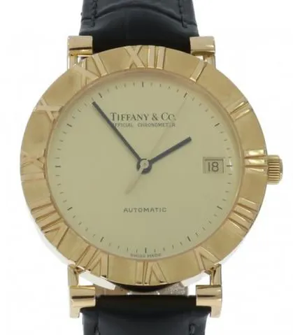 Tiffany Atlas M6930 36mm Yellow gold Gold