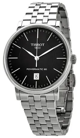 Tissot Carson T122.407.11.051.00 40mm Stainless steel Black