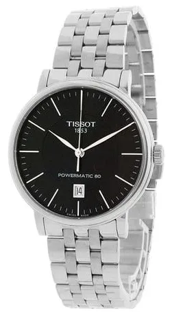 Tissot Carson T122.407.11.051.00 40mm Stainless steel Black