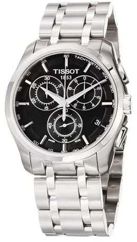 Tissot Couturier T035.617.11.051.00 41mm Stainless steel Black