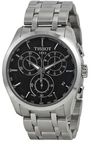 Tissot Couturier T035.617.11.051.00 41mm Stainless steel Black