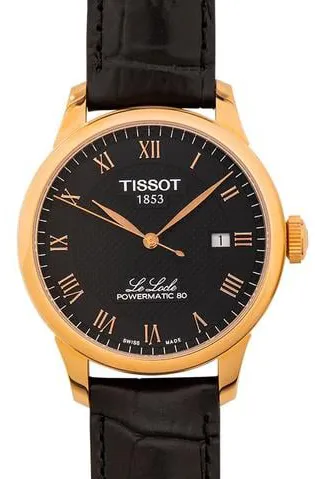 Tissot Le Locle T0064073605300 39.5mm Stainless steel Black