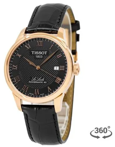 Tissot Le Locle T0064073605300 39.5mm Stainless steel Black