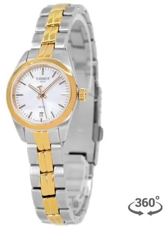 Tissot PR 100 T101.010.22.111.00 25mm Stainless steel White