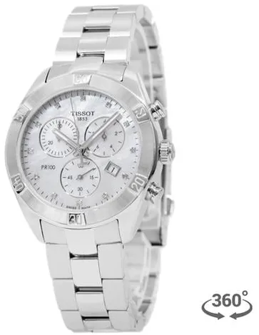 Tissot PR 100 T101.917.11.116.00 38mm Stainless steel White Mother of Pearl