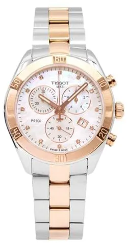 Tissot PR 100 T101.917.22.116.00 38mm Stainless steel White Mother of Pearl