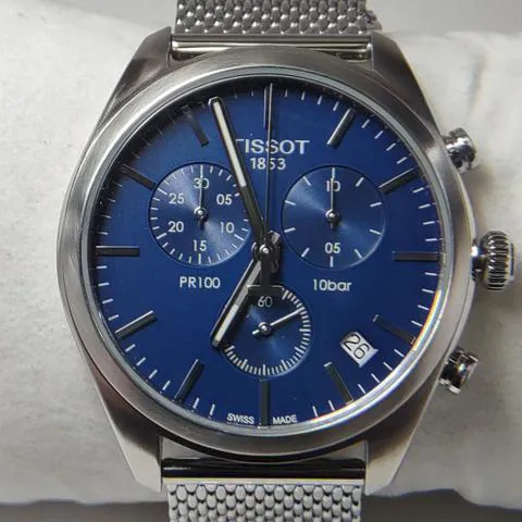 Tissot PR 100 T1014171104100 41mm Stainless steel Blue