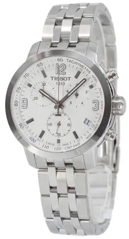 Tissot PRC T0554171101700 41mm Stainless steel White