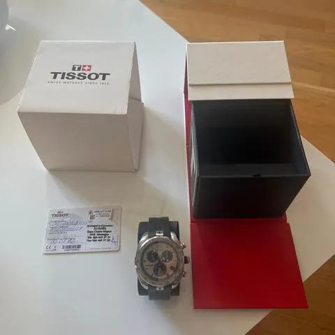 Tissot PRS T076.417.11.037.00 44mm Stainless steel Silver