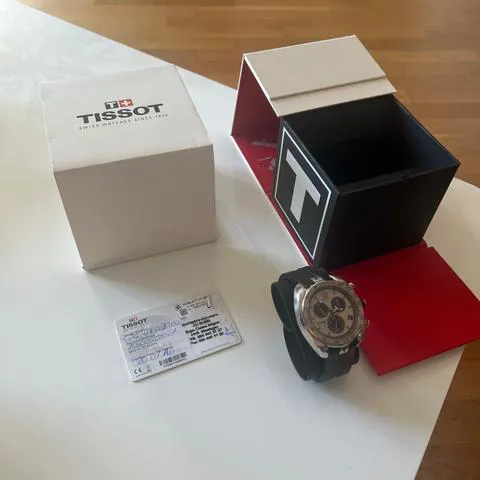 Tissot PRS T076.417.11.037.00 44mm Stainless steel Silver 6