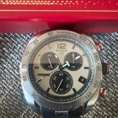 Tissot PRS T076.417.11.037.00 44mm Stainless steel Silver 1