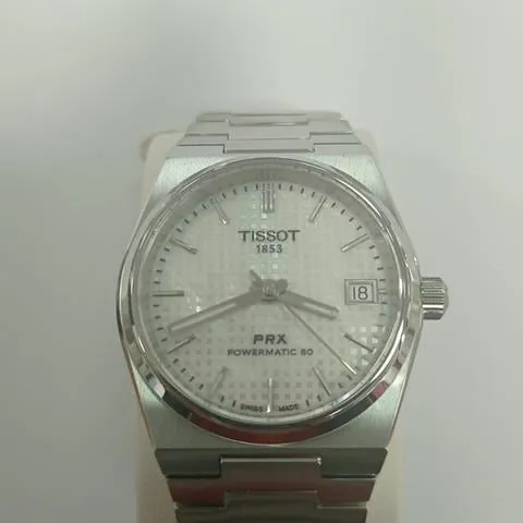 Tissot T-Classic T137.207.11.111.00 35mm Stainless steel White Mother of Pearl