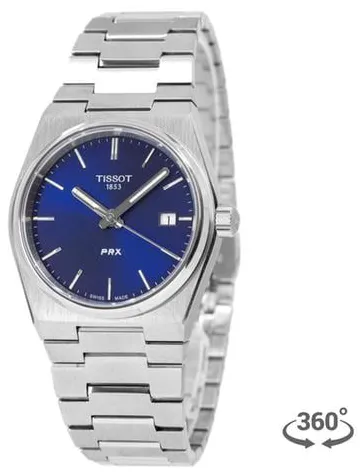 Tissot PRX T137.210.11.041.00 35mm Stainless steel Blue