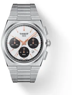 Tissot PRX Automatic Chronograph T137.427.11.011.00 Stainless steel White