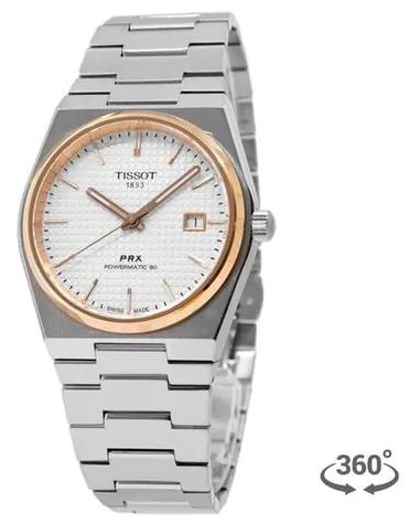 Tissot PRX T1374072103100 40mm Stainless steel Silver