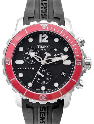 Tissot Seastar 1000 T0664171705701 45mm Stainless steel Black